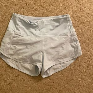 Blue lululemon shorts